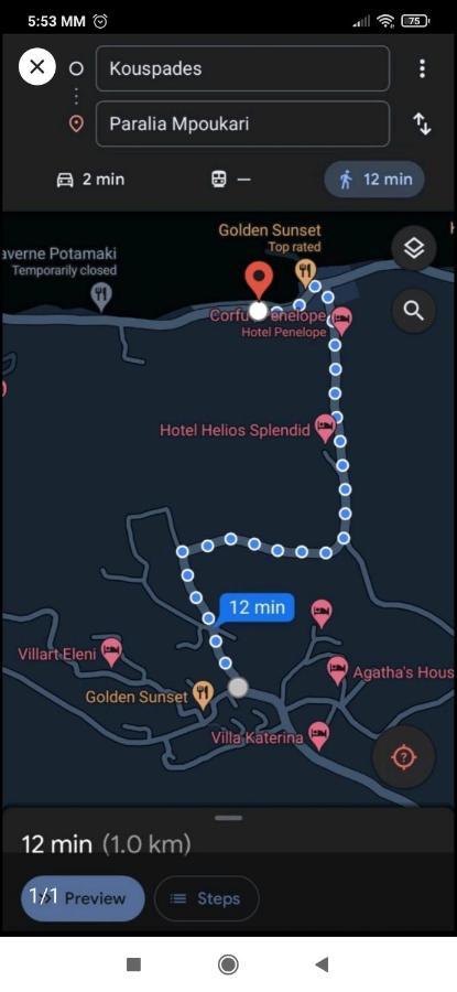 Willa Aglaia House Kouspádhes Zewnętrze zdjęcie